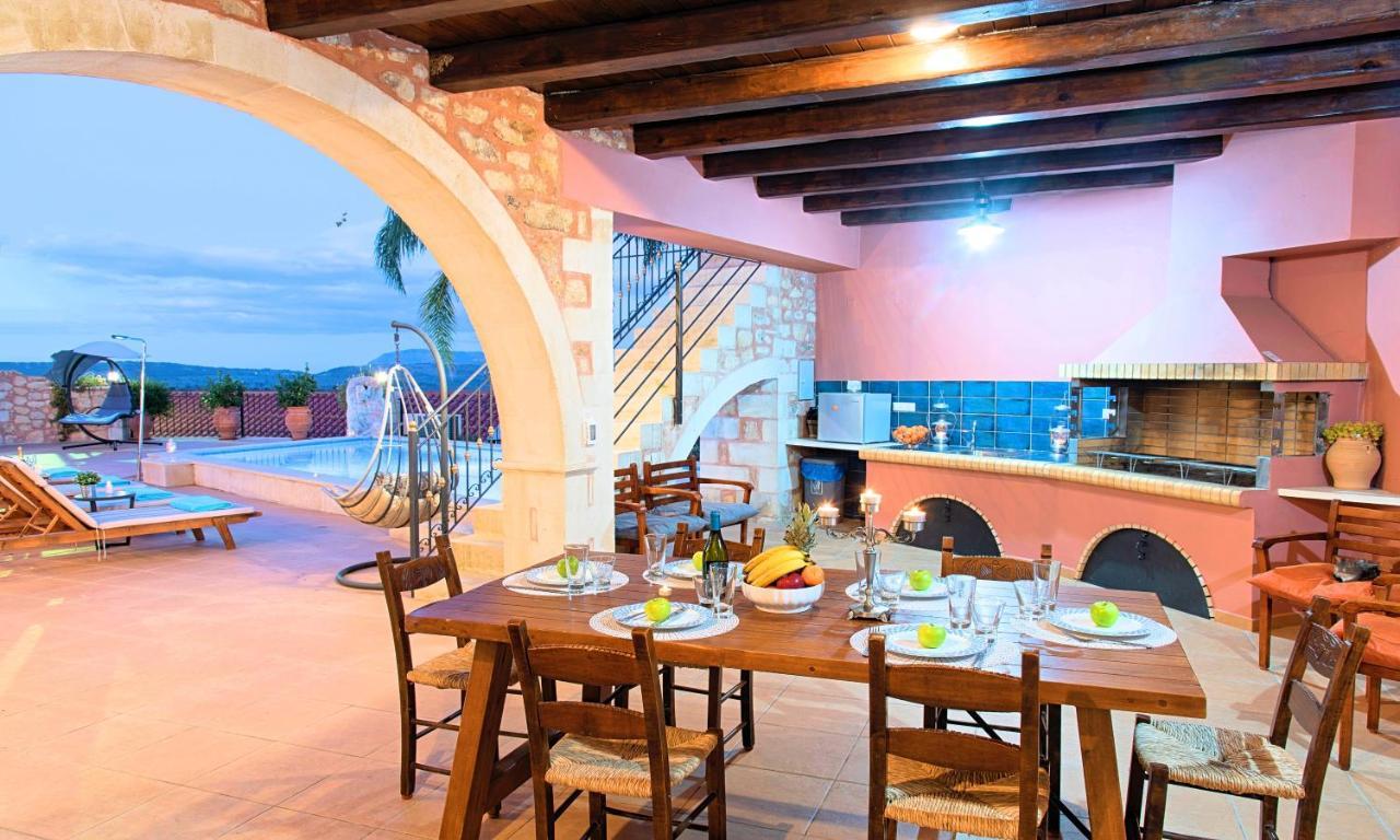 Steve Kois Villa Heated Pool Ханья Экстерьер фото