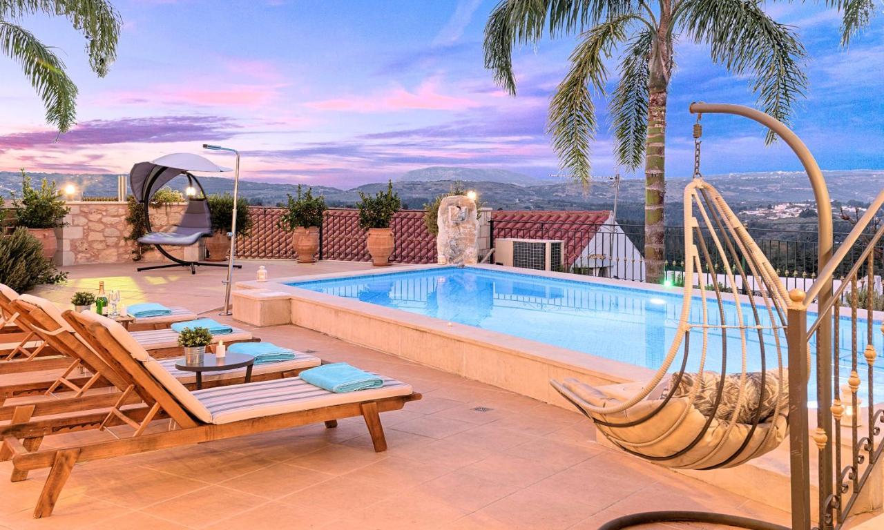 Steve Kois Villa Heated Pool Ханья Экстерьер фото