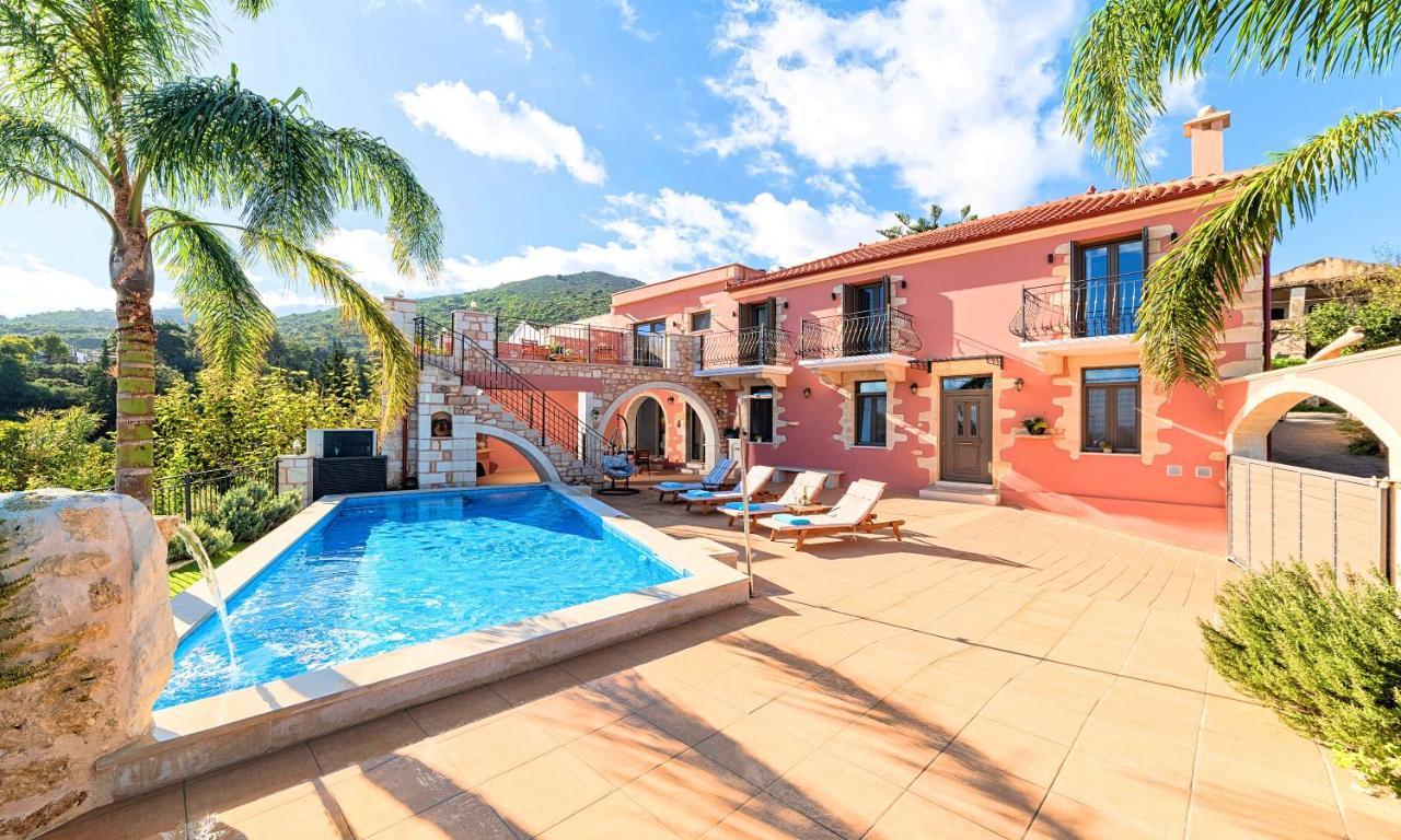 Steve Kois Villa Heated Pool Ханья Экстерьер фото