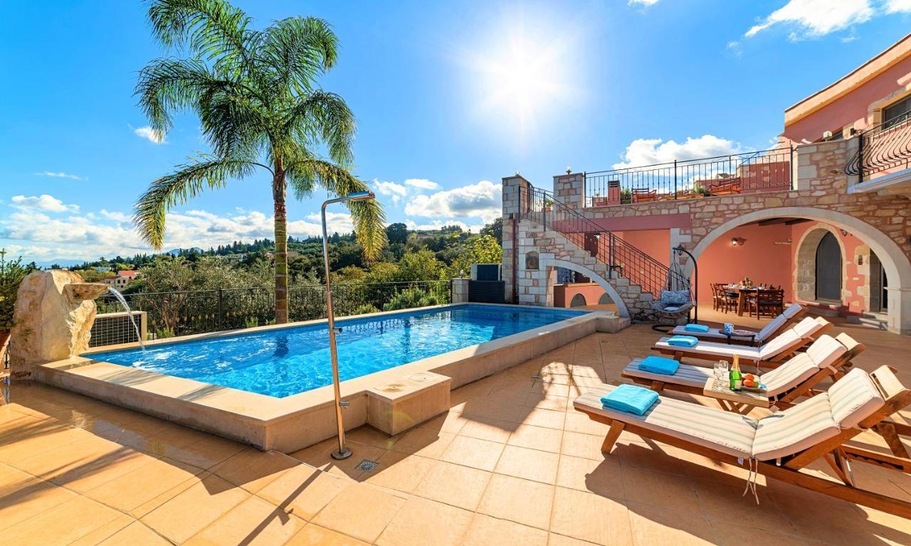 Steve Kois Villa Heated Pool Ханья Экстерьер фото