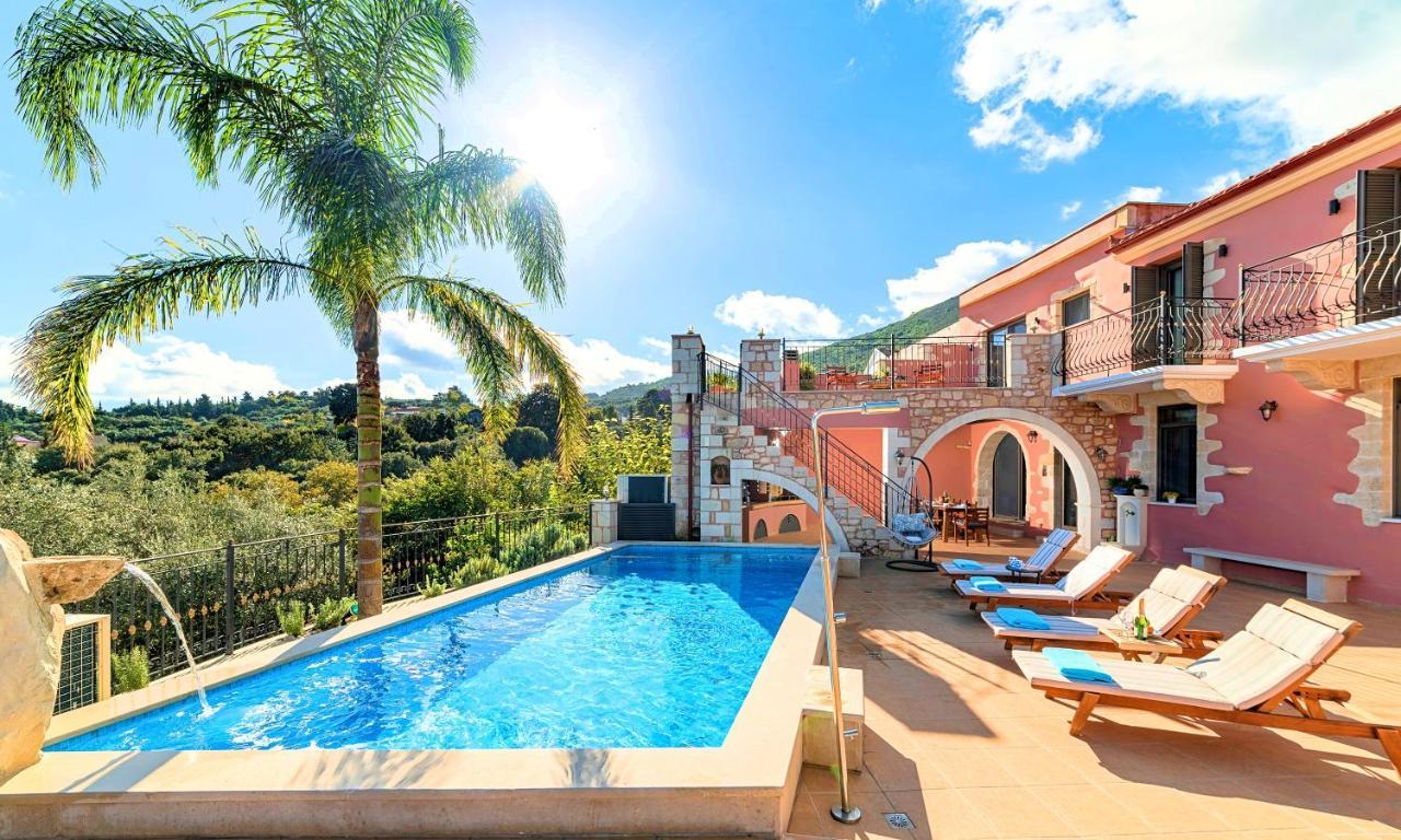 Steve Kois Villa Heated Pool Ханья Экстерьер фото